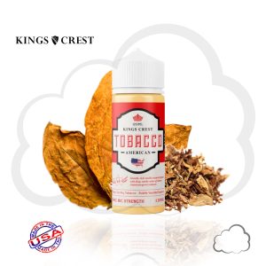 Juice - Kings Crest - American Tobacco - 120ml