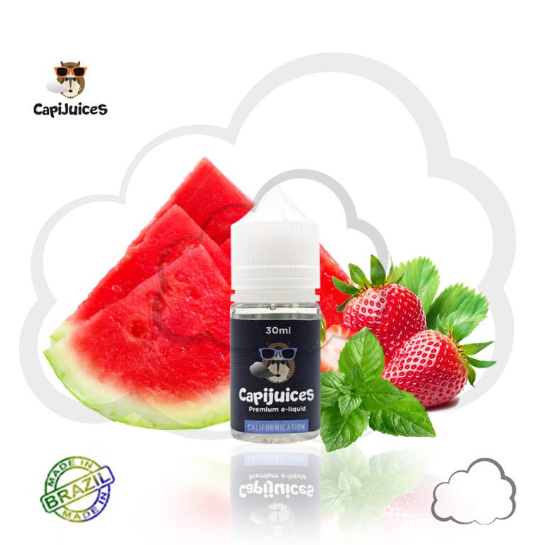 Nicsalt Capi Juices Californication, frasco de 30 ml