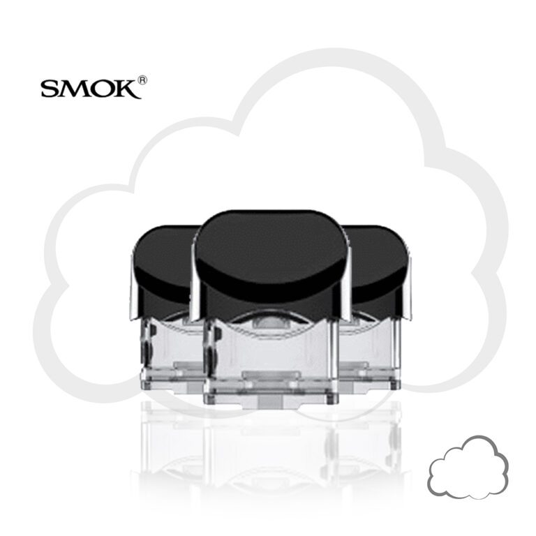 Cartucho Smok Nord pack / 3 (sem coil), cartucho de reposi&ccedil;&atilde;o