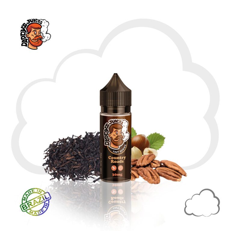 Nicsalt Daddy's Juices Country Roads, frasco de 17 ml