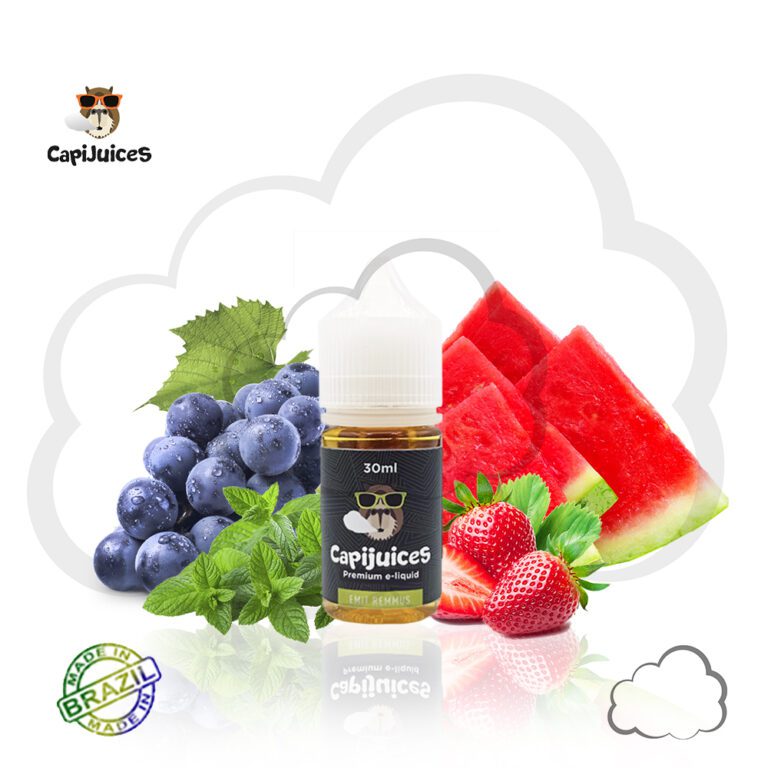 Nicsalt Capi Juices Emit Remmus, frasco de 30 ml