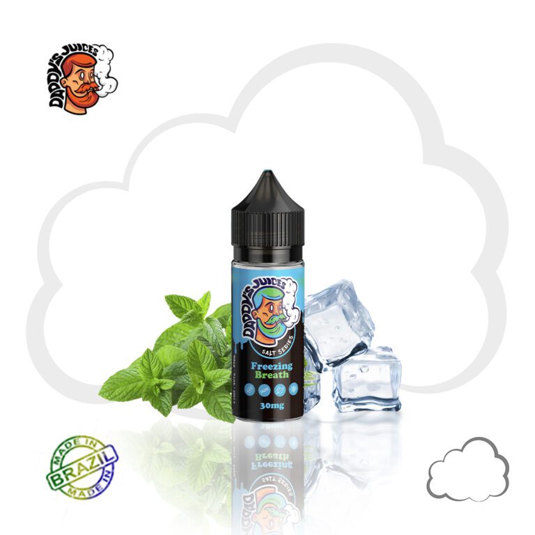 Nicsalt Daddy's Juices Freezing Breath, frasco de 17 ml