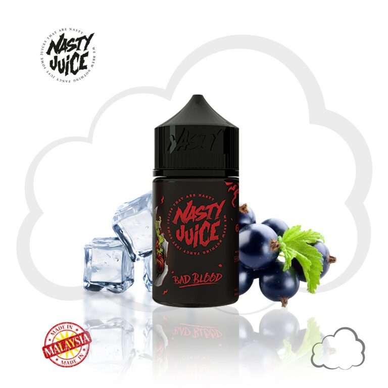 Juice Nasty Bad Blood, frasco de 60 ml