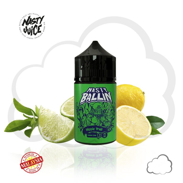 Juice Nasty Ballin Hippie Trail (HIGH MINT), frasco de 60 ml