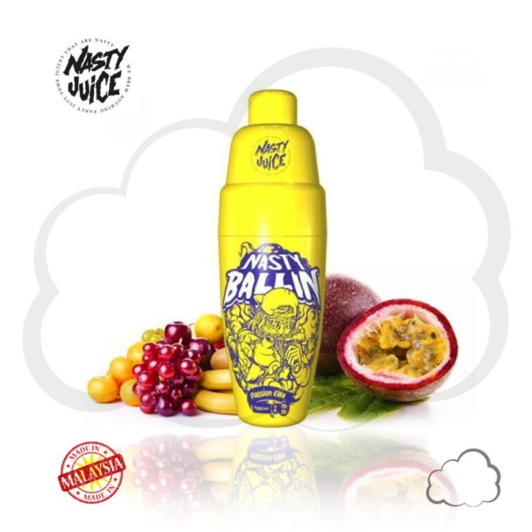 Juice Nasty Ballin Passion Killa, frasco de 60 ml