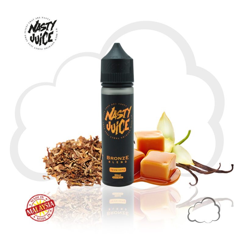 Juice Nasty Bronze Blend, frasco de 60 ml