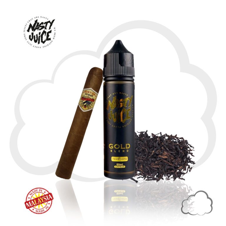 Juice Nasty Gold Blend, frasco de 60 ml