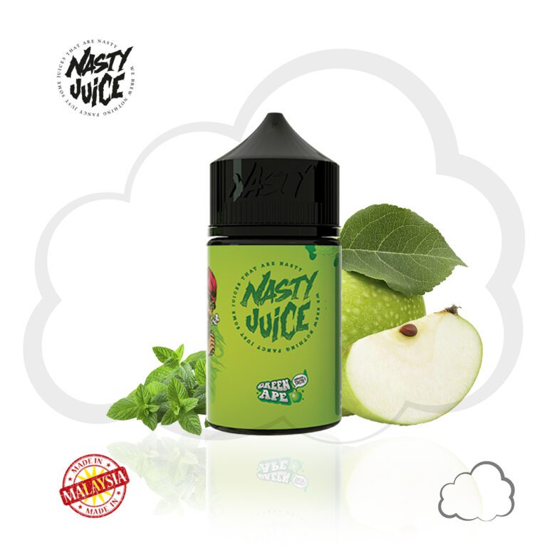 Juice Nasty Green Ape, frasco de 60 ml