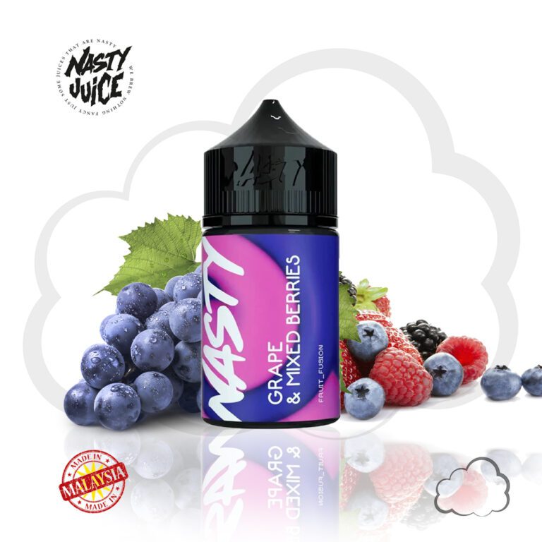 Juice Nasty ModMate Grape e Mixed Berries