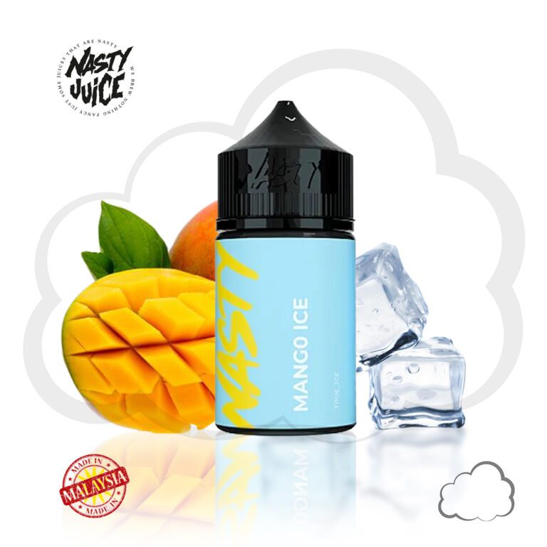 Juice Nasty ModMate Mango Ice, frasco de 60 ml