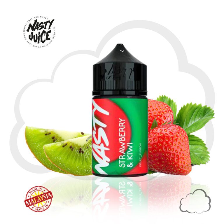 Juice Nasty ModMate Strawberry Kiwi, frasco de 60 ml