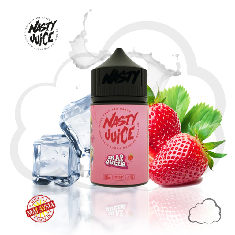 Juice Nasty Trap Queen (HIGH MINT), frasco de 60 ml
