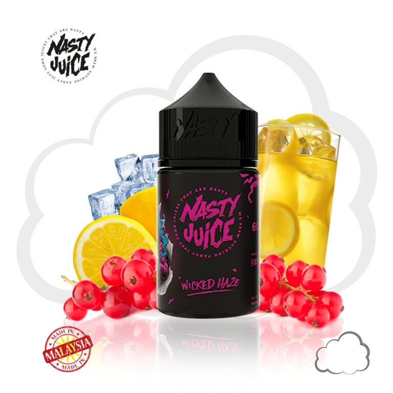 Juice Nasty Wicked Haze, frasco de 60 ml