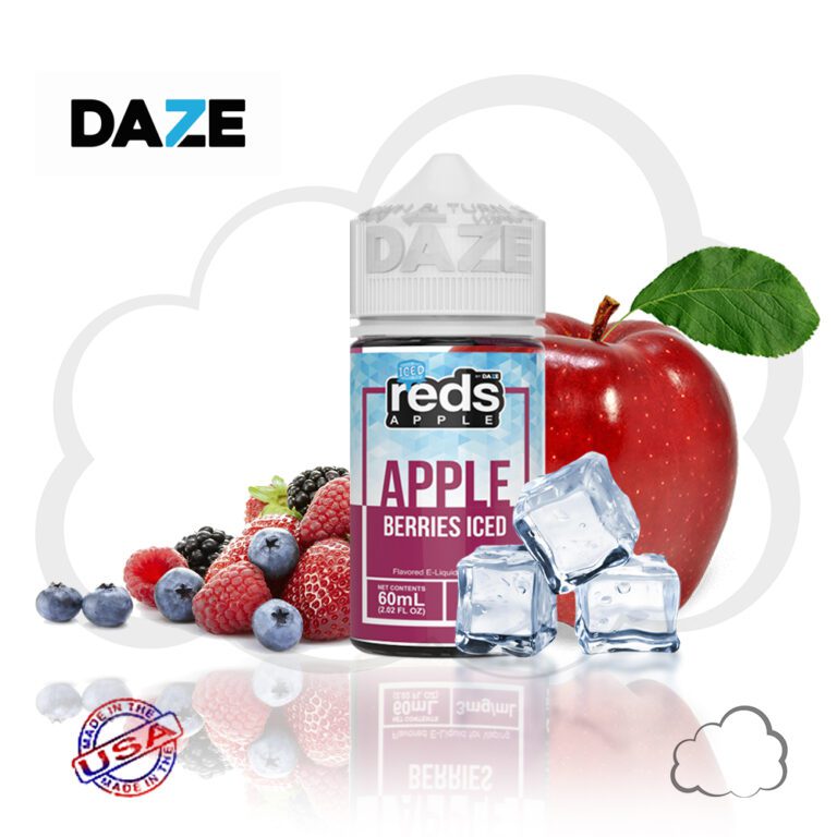 Juice Reds Berries Iced, frasco de 60 ml
