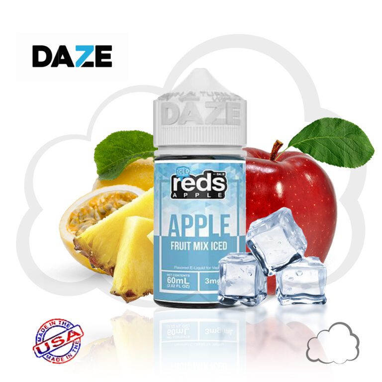 Juice Reds Fruit Mix Iced, frasco de 60 ml