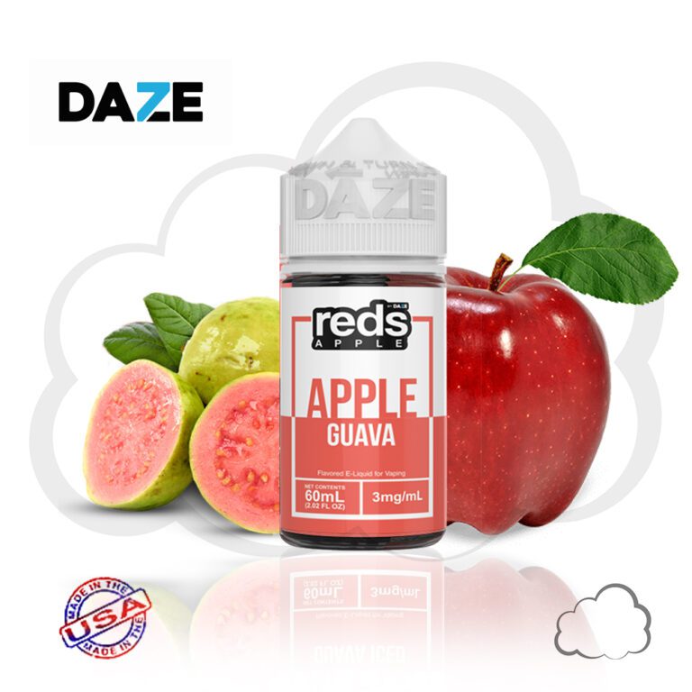 Juice Reds Guava, frasco de 60 ml
