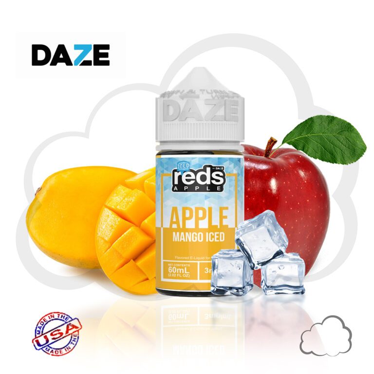 Juice Reds Mango Iced, frasco de 60 ml