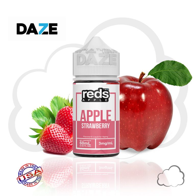 Juice Reds Strawberry, frasco de 60 ml