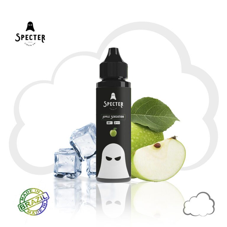 Juice Specter Apple Sensation, frasco de