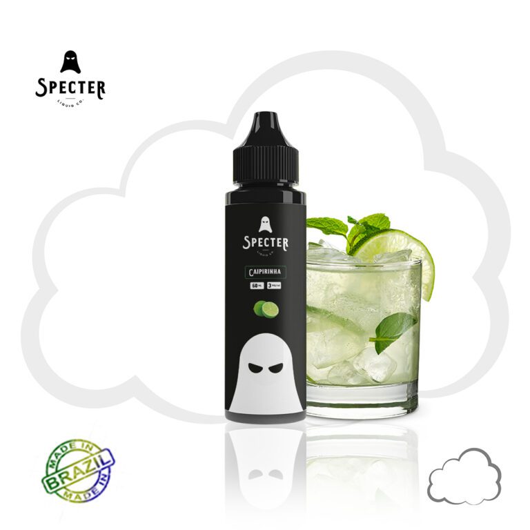 Juice Specter Caipirinha Lemon, frasco de