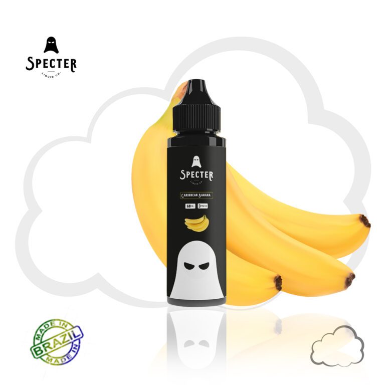 Juice Specter Caribbean Banana, frasco de
