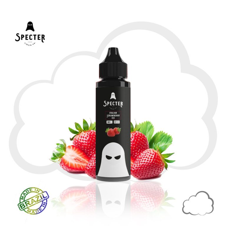 Juice Specter Italian Strawberry Ice, frasco de 60 ml