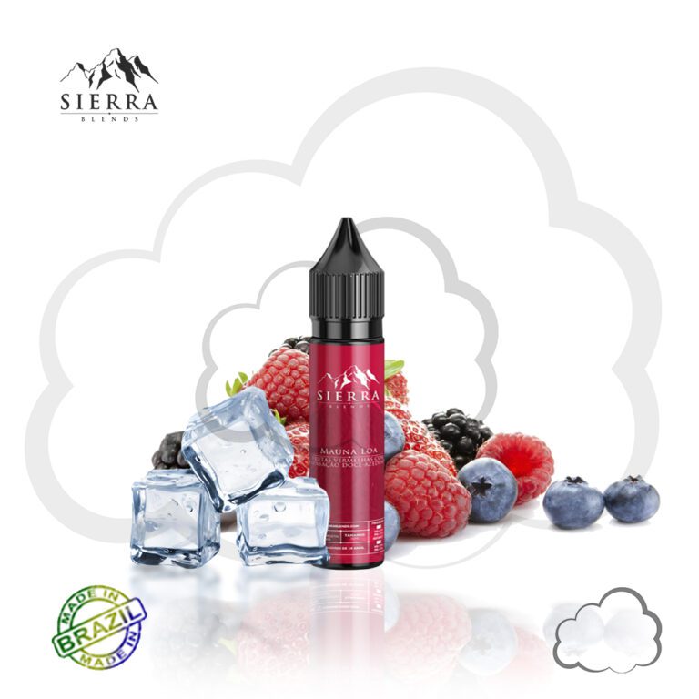 Nicsalt Sierra Blends Mauna Loa Ice, frasco de 15 ml