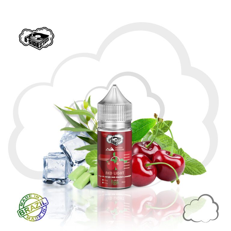 Nicsalt B-Side Frozen Sessions Red Light, frasco de 30 ml