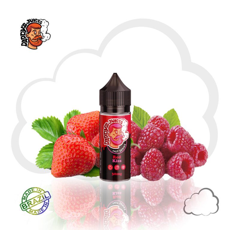 Nicsalt Daddy's Juices Red Kiss, frasco de 17 ml