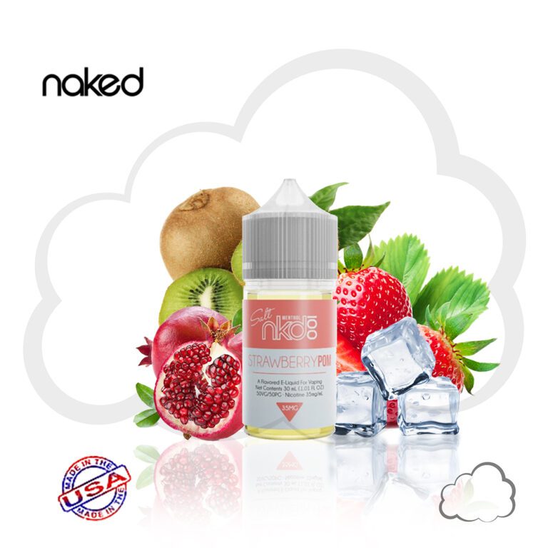 SaltNic - Naked - Brain Freeze (Strawberry POM) - 30ml