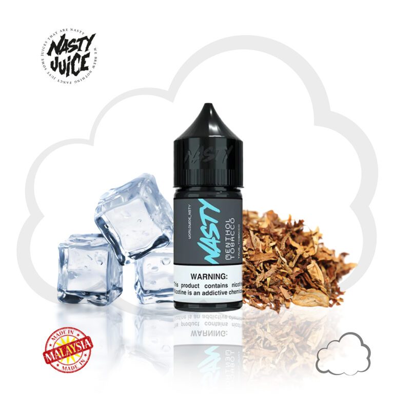 Nicsalt Nasty PodMate Menthol Tobacco, frasco de 30 ml