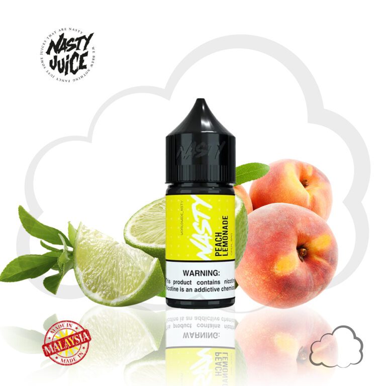 Nicsalt Nasty PodMate Peach Lemonade, frasco de 30 ml