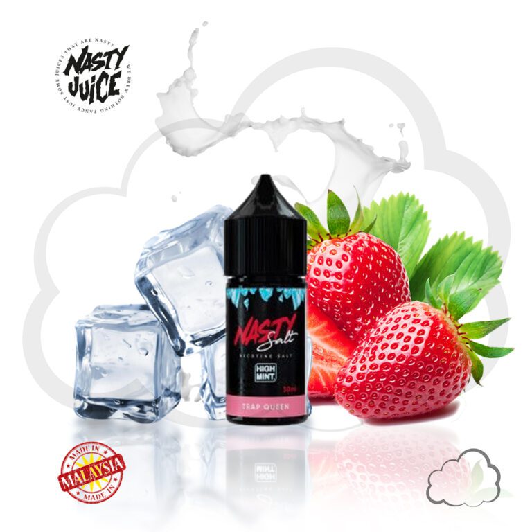 Nicsalt Nasty Trap Queen (High Mint), frasco de 30 ml