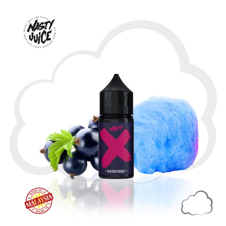 Nicsalt Nasty X Cotton Candy, frasco de 30 ml