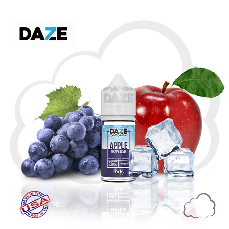 Nicsalt Reds Grape Iced, frasco de 30 ml