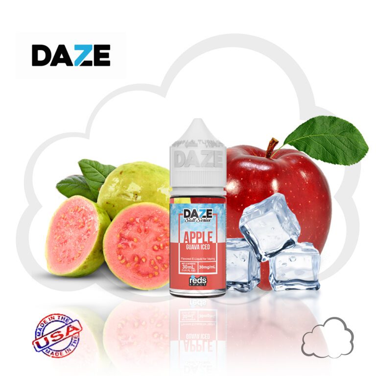 Nicsalt Reds Guava Iced, frasco de 30 ml