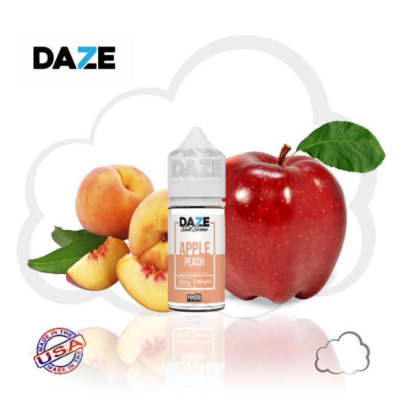 Nicsalt Reds Peach, frasco de 30 ml