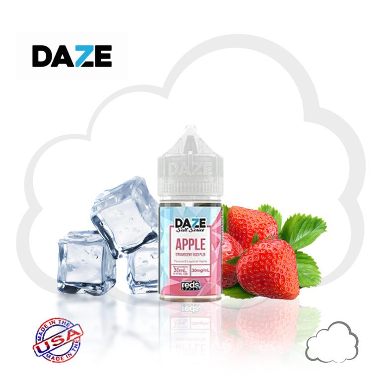 Nicsalt Reds Strawberry iced plus, frasco de 30 ml