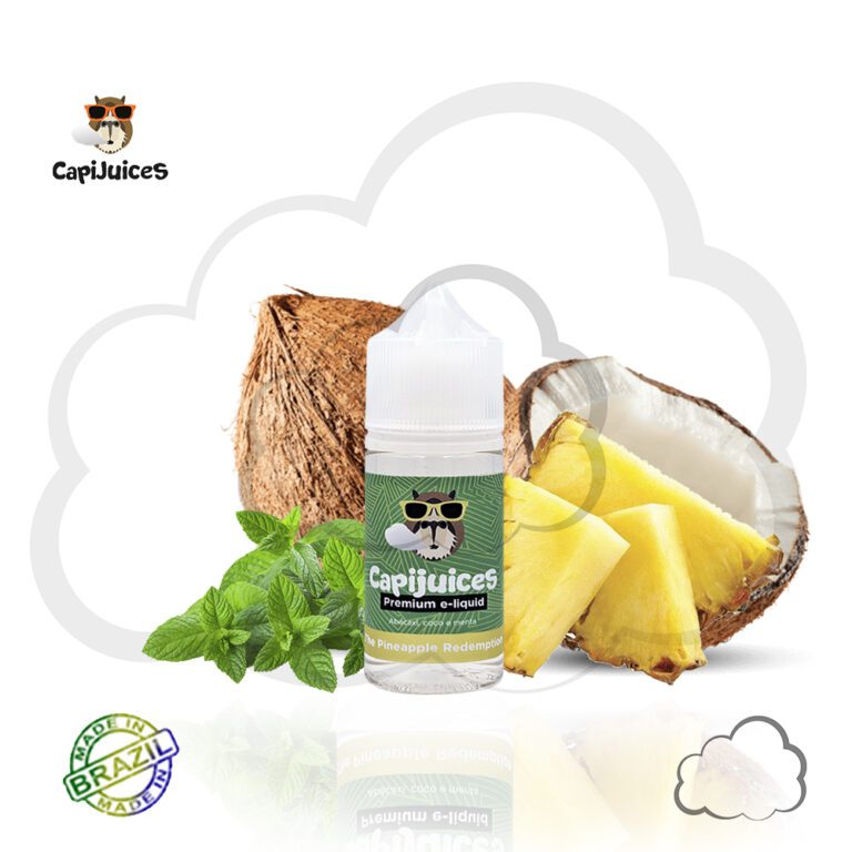 Nicsalt Capi Juice The Pineapple Redemption, frasco de 30 ml