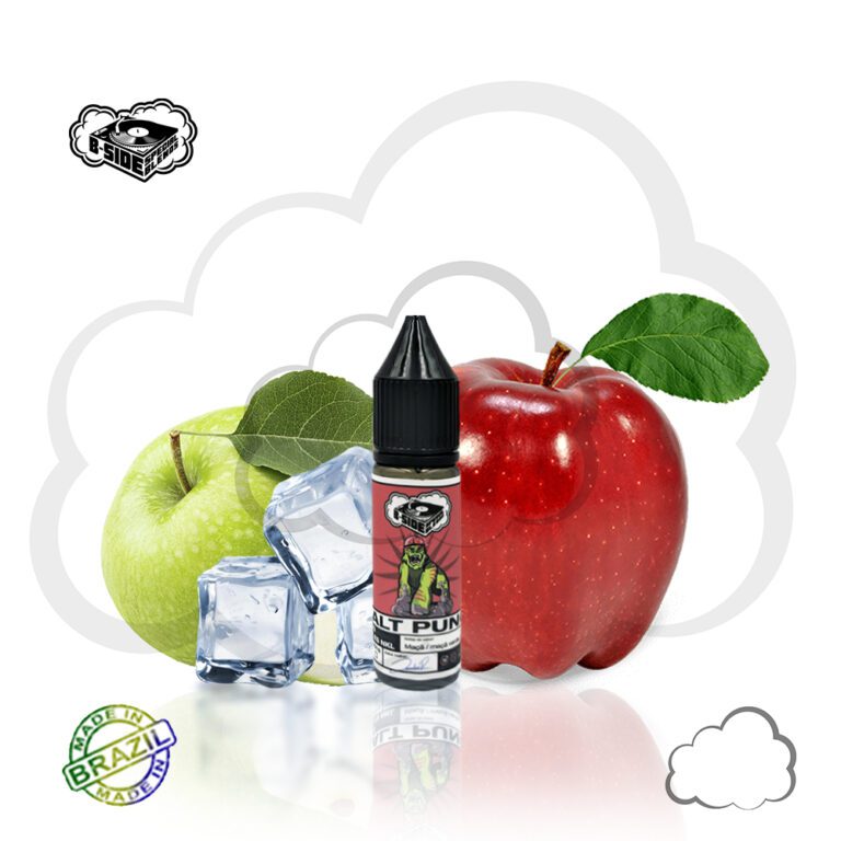 Nicsalt B-Side Two Apples NKL, frasco de 15 ml