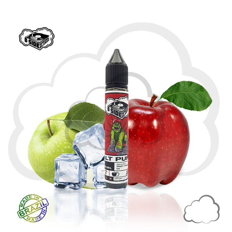 Nicsalt B-Side Two Apples NKL, frasco de 30 ml