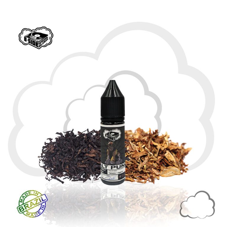 Nicsalt B-Side Black Belt Tobacco, frasco de 15 ml