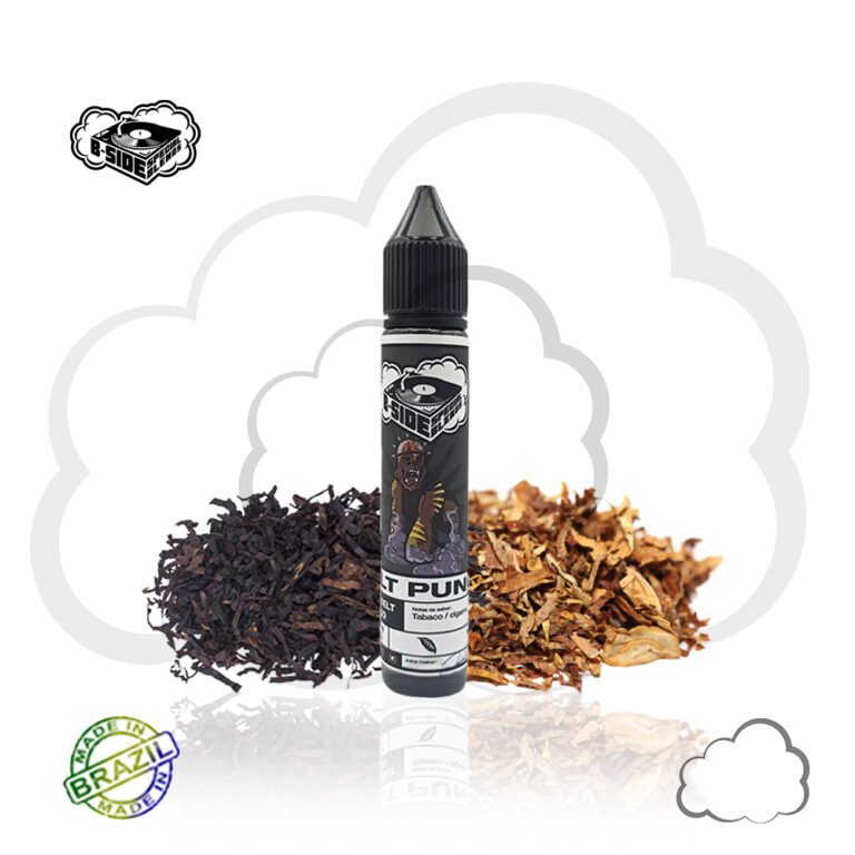 Nicsalt B-Side Black Belt Tobacco, frasco de 30 ml