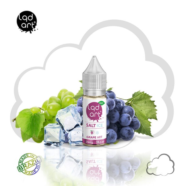 Nicsalt LQD ART Grape Art, frasco de 15 ml