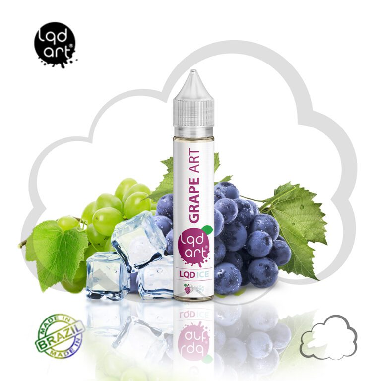 Juice LQD ART Grape Art, frasco de 30 ml