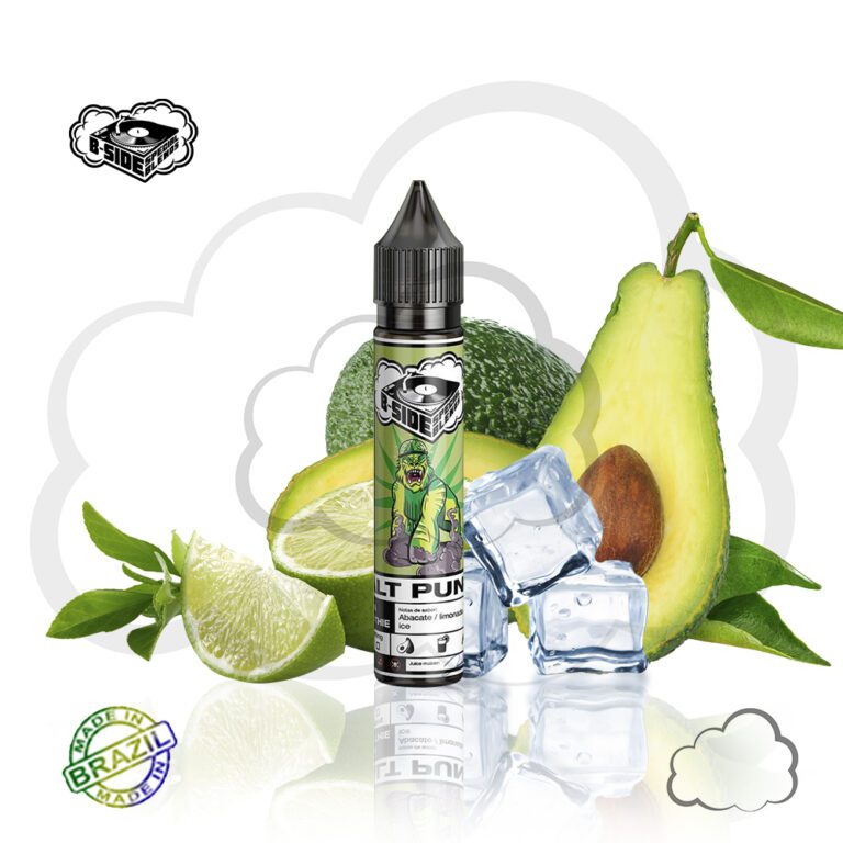Nicsalt B-Side Green Smoothie, frasco de 30 ml