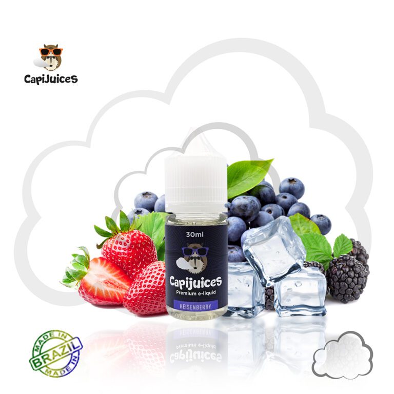 Nicsalt Capi Juices Heisenberry, frasco de 30 ml