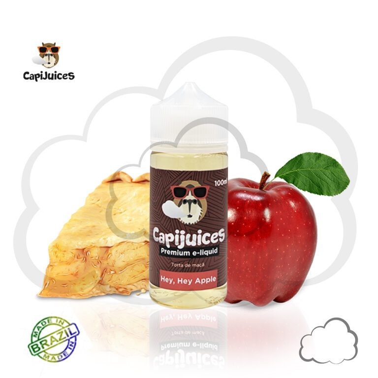 Juice Capi Hey, Hey Apple, frasco de 100 ml