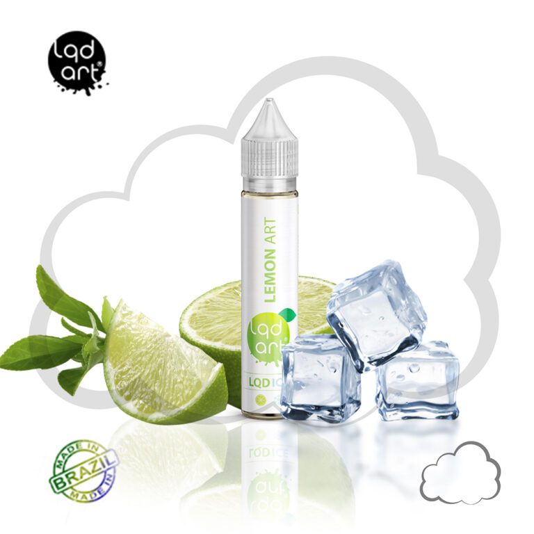 Juice LQD ART Lemon Art, frasco de 30 ml