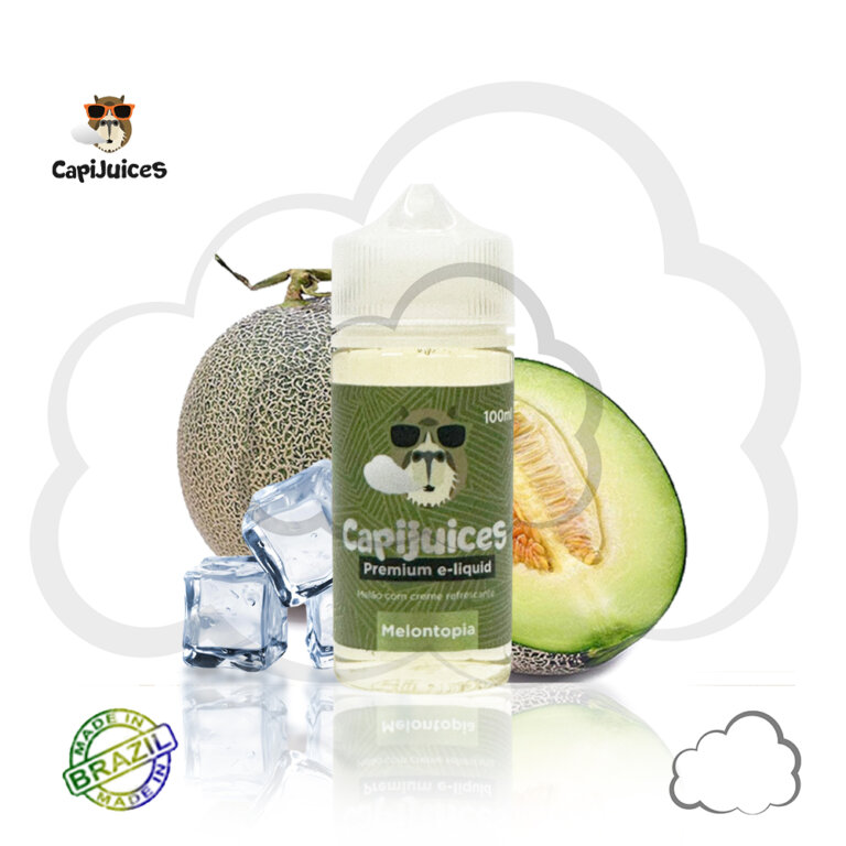 Juice Capi Juices Melontopia, frasco de 100 ml